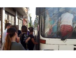 Belediye Otobüsünde Hepinizi Otobüsten Atarım Gerginliği