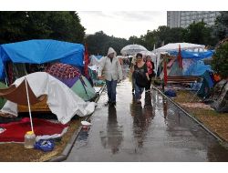Gezi Parkını Sağanak Vurdu!