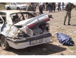 Bingöl'de Trafik Kazası : 1 Ölü, 6 Yaralı