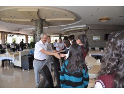 Ekinci Ticaret Meslek Lisesi Öğrencileri İle Yemekte Bir Araya Geldi