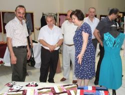 İlkadım'da Karma El Sanatları Resim Sergisi Açıldı