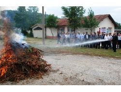 Orman Köylerine Su Tankeri Dağıtıldı