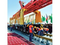 Transafgan Demiryolu İnşaatına Başlanıyor