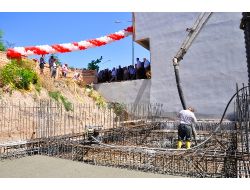 Suluova Akademi Eğitim Kurumları Öğrenci Yurdu’nun Temeli Dualarla Atıldı