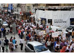 Samsun’dan Gezi Parkı’na Destek Yürüyüşü