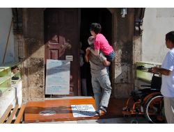 Engelli Asansörü İle Engelliler, Camilere Daha Kolay Ulaşacak