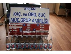 Kaçak Sigara Ve İçki Ele Geçirildi!