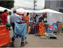 Eylemcilerin Kurduğu Revirler Kaldırıldı