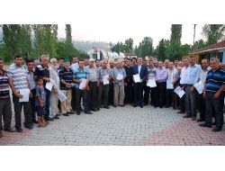 GEMLİK'TE TAPU SEVİNCİ