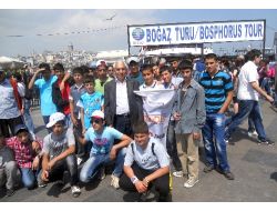 Cansuyu Projesi Kapsamında Öğrenciler İstanbul'u Gezme Fırsatı Buldu