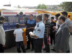 Yahyalı Halkına Hırsızların Kullandıkları Yöntemler Anlatıldı