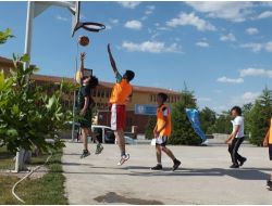 Nevşehir’de Sokak Basketbolu Coşkusu