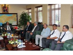 Mardav Üyeleri, Vali Hüseyin Avni Coş’u Ziyaret Etti.