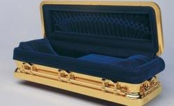 Altın kaplama tabut içinde gömülecek!.