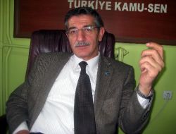 Türk Kamu- Sen İl Temsilcisi Bayraktar: Memur Ekonomik Ve Sosyal Hak Kaybına Uğradı