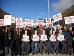 İkizdere Halkı Hes Projelerini Protesto Etti