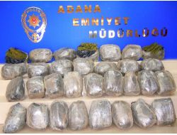 Adana'da Bir Ton Uyuşturucu Ele Geçirildi