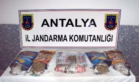 Manavgat'ta Esrar Operasyonu