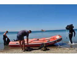 Denizde Kaybolan Genci Arama Çalışmaları Devam Ediyor