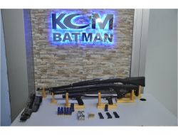 Batman'da Kaçak Silah Ele Geçirildi
