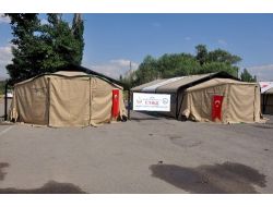 Umke'den Mobil Sahra Hastanesi Tatbikatı