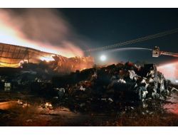 Kahramanmaraş'taki Pamuk Deposunda Yangın