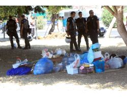 Mersin'de Eylemcilerin Çadırları Kaldırıldı