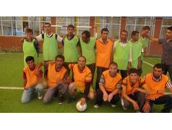 Muş'ta Engelliler, Halı Sahada Coştu