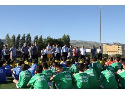 Bingöl'de Yaz Futbol Okulu Öğrencileri Çalışmalara Başladı