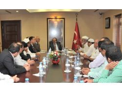 Hindistan Heyetinden Vali Coş'a Ziyaret