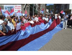 Çarşıbaşı’nda 'Temiz Futbol Eylemi'