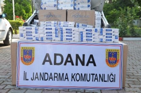 Adana'da Kaçak Sigara ve Uyuşturucu