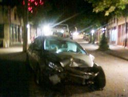 Turunç Ağacına Çarparak Durabildi