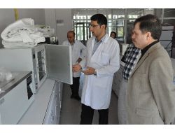 Uşak Üniversitesi Rektörü Çelik, Ubatam’da İncelemelerde Bulundu