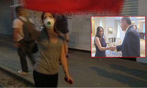 Anası Başbakanlıkta kızı Gezi'de..