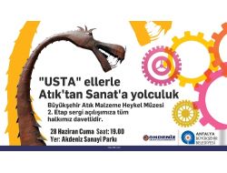 Atıktan Heykeller Görücüye Çıkıyor