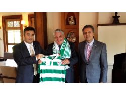 Fıfa İkinci Başkanı Jim Boyce, Bursa’ya Geldi