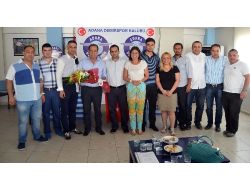 Adana Demirspor Taraftarlarından Yücel İldiz’e Hoşgeldin Ziyareti