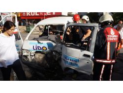 Tuzla’da Trafik Kazası: 2 Yaralı