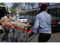 Askeri Alanda Yangın Çıktı, 8 Asker Dumandan Etkilendi