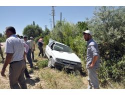 Çoğulhan Yolunda Trafik Kazası: 2 Yaralı