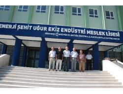 Erzin'e Doğalgaz Çevrim Santrali Yapan Firmadan İlçeye Meslek Lisesi