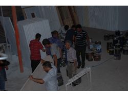 Elbistan Sanayi Sitesi'nde Yangın Paniği