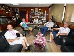 Bedensel Engelliler Federasyonu'ndan Başkan Sözlü'ye Ziyaret