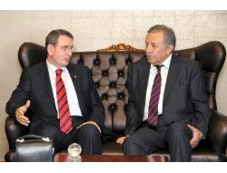 Mhp Genel Başkan Yardımcısı Celal Adan, Stso’yu Ziyaret Etti