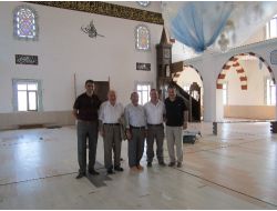 Kaymakam, Yeni Cami'de İncelemelerde Bulundu
