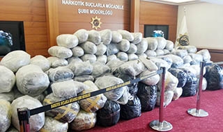 Esrar Operasyonu Polis Kamerasında