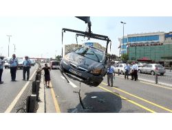 Metrobüs Yolunda Kaza