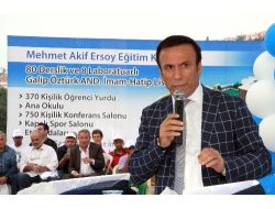 Canik Galip Öztürk İmam Hatip Lisesi Temeli Atıldı