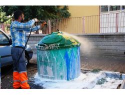 Başkandan Sulu Çöp Uyarısı